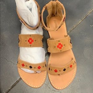 Soludos printed sandal